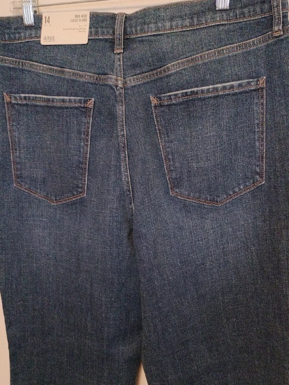 ANA Midrise Dark Wash Flare Jeans -NWT !  **See Note In Description.